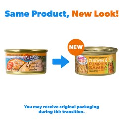 Against the Grain Chicken & Pumpkin Samba Dinner Grain-Free Canned Cat Food, 2.8-oz, case of 24 slide 2 of 6