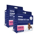Chewy Made Medium Premium Dog Training & Potty Pads (FORMERLY FRISCO), 21 x 21-in, Unscented, 100 count, bundle of 2