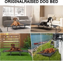 Bencmate Elevated Outdoor Treslin Dog Bed, Multi, Large slide 2 of 8