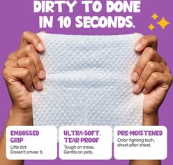 Roofus Snuggle Sesh Zoomie Calming Dog Grooming Wipes, 200 count slide 2 of 6