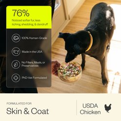 Maev Skin & Coat Human-Grade Raw Frozen Chicken Dog Food, 5-lb bag slide 2 of 9