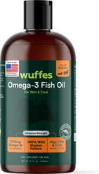 Wuffes Advanced Omega 3 Fish Oil with Natural EPA & DHA for Skin & Coat, Joint, Digestion & Immune Sup...