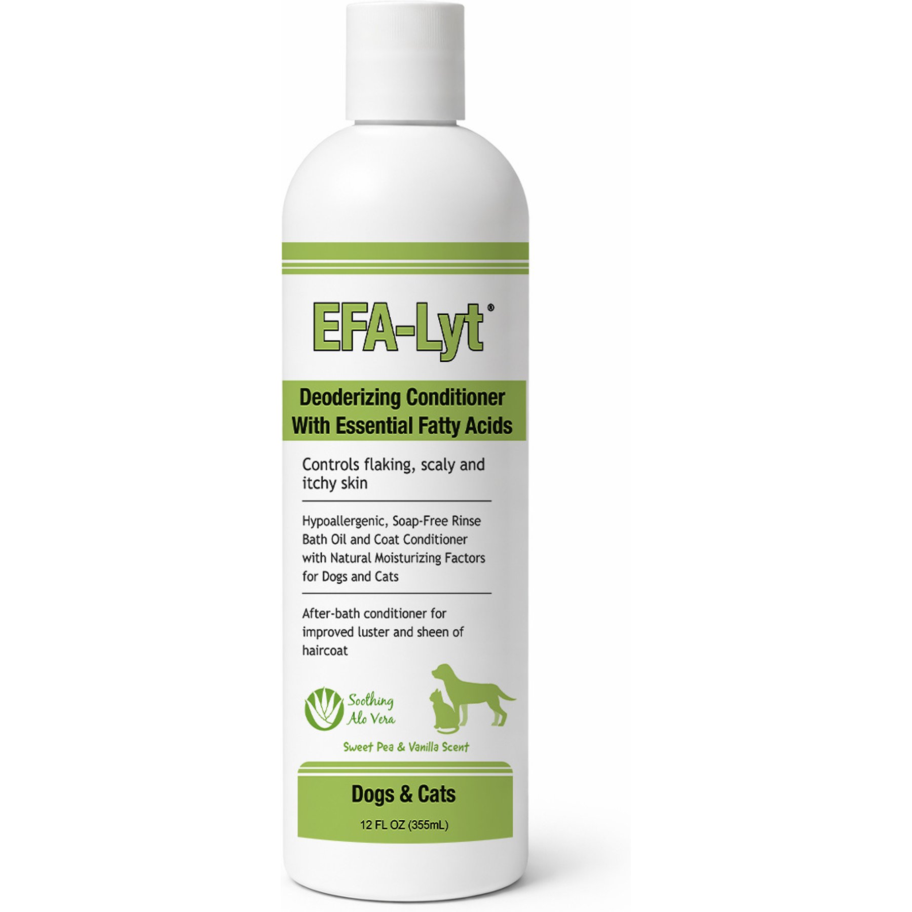Ora-Clens EFA-Lyt Deodorizing Conditioner with EFA’s for Dogs & Cats, 12-fl oz bottle