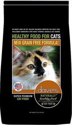 Dave's Pet Food Naturally Healthy Adult Dry Cat Food, 4-lb bag