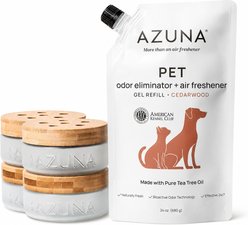 Azuna Pet Air Freshener & Odor Eliminator 4 Room Kit
