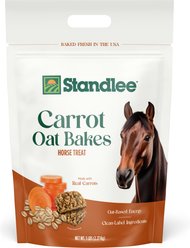 Standlee Oat Bakes Low Starch Carrot Horse Treats, 5-lb bag