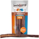 Jack & Pup Odor Free 12" Thick Beef Bully Sticks, 3 count