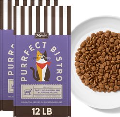 Merrick Purrfect Bistro Grain-Free Lamb & Carrots Recipe Dry Cat Food, 24-lb bundle