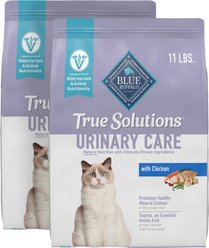 Blue Buffalo True Solutions Urinary Care Chicken Flavored Dry Cat Food, 22-lb bundle