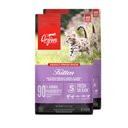ORIJEN Kitten Grain-Free High-Protein Premium Dry Cat Food, 14-lb bundle