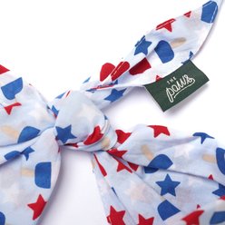 The Paws Pop Dog & Cat Bandana, Blue, X-Large slide 2 of 6