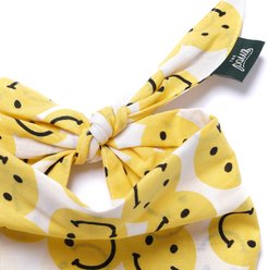 The Paws Smile Dog & Cat Bandana, Yellow, Large slide 2 of 6