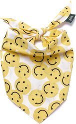 The Paws Smile Dog & Cat Bandana, Yellow, Large