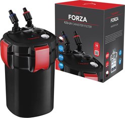 Aquatop Forza 3 Premium External Canister UV Filter, Black, 20 to 55-gal