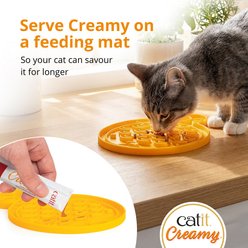 Catit Creamy Grain-Free Tuna & Sardine Flavored Cat Lickable Treat, 0.5-oz tube, 5 count slide 2 of 8