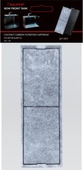 Aquatop Premium Carbon Cartridge Filter Pad, Gray