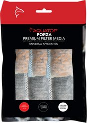 Aquatop Forza Premium Carbon & GFO Filter Media, 6 count