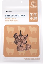 PET-EVER Purefeast Heart Coat & Immune Health Lamb Flavored Freeze-Dried Cat Treats, 3.5-oz bag slide 1 of 7