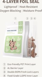 PET-EVER Purefeast Skin & Coat Health Duck Flavored Freeze-Dried Cat Treats, 2.5-oz bag slide 2 of 6