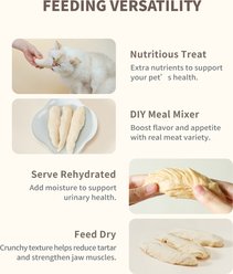 PET-EVER Purefeast Immunity & Muscle Health Chicken Flavored Freeze-Dried Cat Treats, 2.5-oz bag slide 2 of 6
