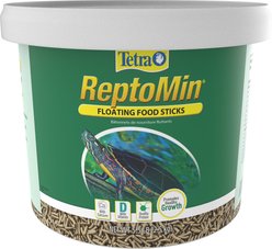 Tetrafauna ReptoMin Floating Complete Stick Reptile Food, Green, 5.51-lb
