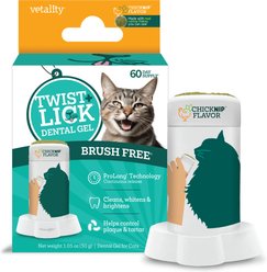 Vetality Twist & Lick Dental Cat Gel, 30-gram