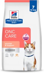 Hill's Prescription Diet ONC Care Dry Cat Food, 7-lb bag