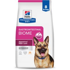 Hill's Prescription Diet Gastrointestinal Biome Chicken Flavor Dry Dog Food, 8-lb bag