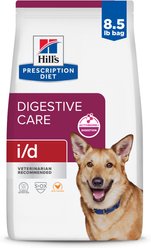 Hill's Prescription Diet i/d Digestive Care Chicken Flavor Dry Dog Food, 8.5-lb bag