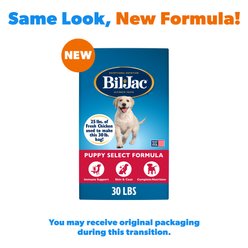 Bil-Jac Puppy Select Chicken Recipe Dry Dog Food, 30-lb bag slide 2 of 6