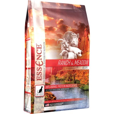 Essence Essence Ranch & Meadow Recipe Grain-Free Dry Cat Food, 10-lb bag