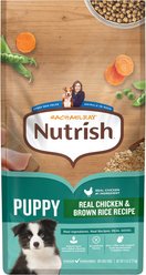 Rachael Ray Nutrish Real Chicken & Brown Rice Recipe Dry Puppy Food, 5-lb bag