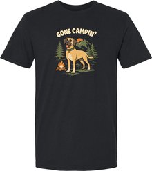ISlide Dog Gone Campin T-Shirt, Black, XXX-Large