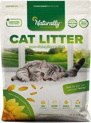 Naturally Non Allergic Non-Clumping Odor Control Dust Free Cat Litter, 11-lb bag, Gray