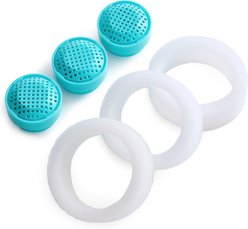 Lesure Glass Cat Water Dispenser Replacement Fountain Filters, 6 count