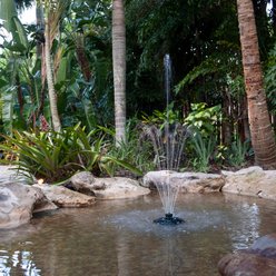 Pond Boss Floating Fountain with White LED Lights Pond Pump slide 2 of 2