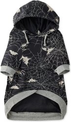 Pet Passion Halloween Rocky The Original Light Weight Dog Hoodie, Batty Black, Large