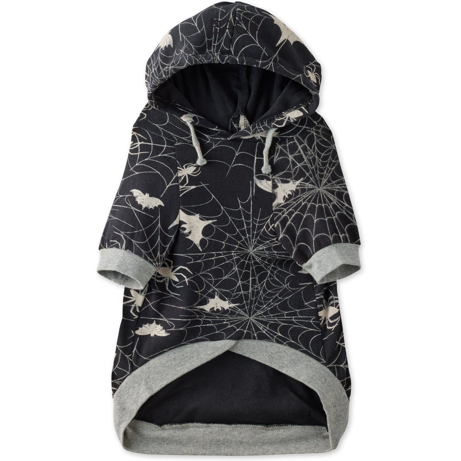 Pet Passion Halloween Rocky The Original Light Weight Dog Hoodie, Batty Black, X-Large