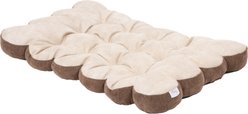 SportPet Designs Scalloped Machine-Washable Pillow Dog Bed, Tan, Large: 36 x 22-in