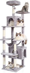 Bencmate Cozy Perchand 18.5-in Scratching Post Cat Tree, Light Gray
