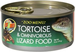 Zoo Med Tortoise & Omnivorous Lizard Wet Food, 6-oz