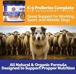 K-9 ProSeries Complete Over All Health & Organic Digestive Health Flavored Soft Chews Supplement for Dogs, 12-oz tub slide 2 of 9