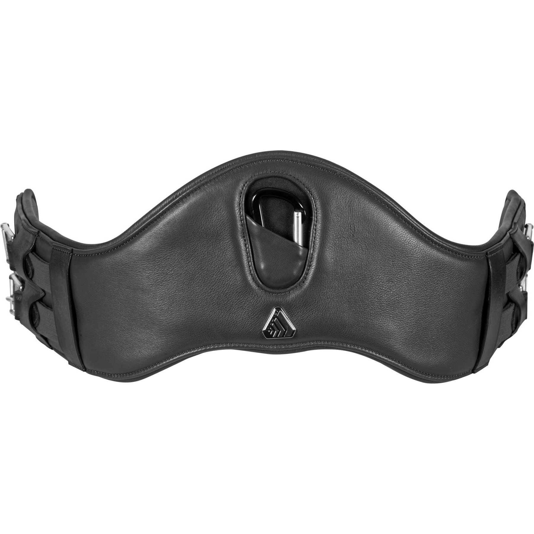 Shires Equestrian Products Velociti Lusso Horse Dressage Girth, Black, 28-in