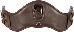 Shires Equestrian Products Velociti Lusso Horse Dressage Girth, Havana, 30-in