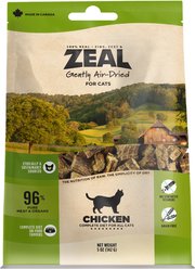ZEAL Chicken Recipe Gently Air Dried Cat Food, 5-oz bag
