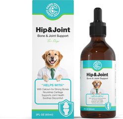 Eight Paws Advanced Calming Chicken Flavored Liquid Joint Supplement for Dogs, 60-mL bottle slide 1 of 9