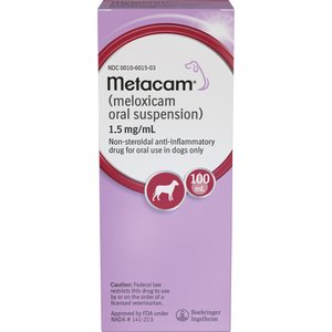 Metacam (Meloxicam) Oral Suspension for Dogs, 1.5 mg/mL, 10-mL