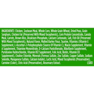 Show full view: Rachael Ray Nutrish Adult Real Chicken & Veggies Recipe Dry Dog Food, 40-lb bag slide 9 of 13