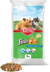 Kaytee Fiesta Gourmet Variety Diet Gerbil & Hamster Food, 15-lb bag