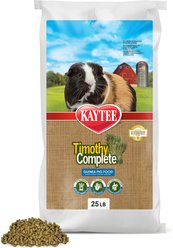 Kaytee Timothy Complete Guinea Pig Food, 25-lb bag